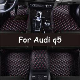 Custom Automotive Car Floor Mats For q5 2009 to 2014 Auto Luxury Leather Men Women Car Mats Full Coverage