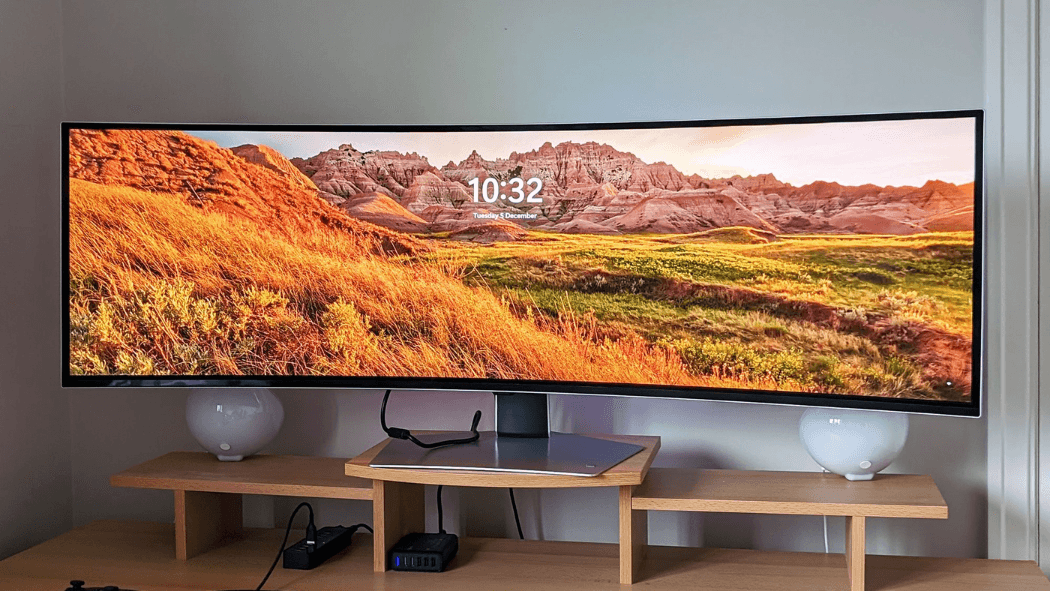 Massive Gaming Experience – Samsung 49″ Odyssey G93SC Series Curved Gaming Monitor